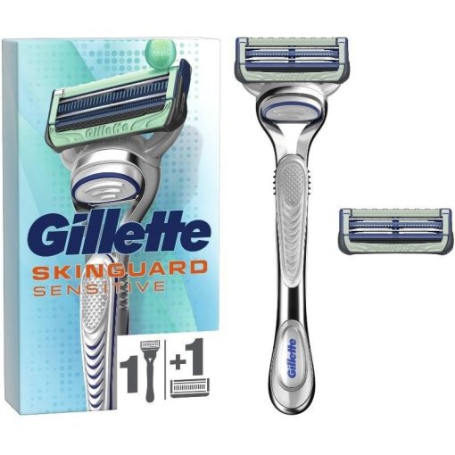 shop Gillette Skinguard Sensitive Manual Razor af Gillette - online shopping tilbud rabat hos shoppetur.dk