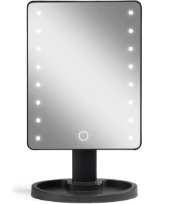 shop Gillian Jones Hollywood Mirror with Touch & USB-C - Black 10261-00 af Gillian Jones - online shopping tilbud rabat hos shoppetur.dk