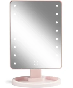 shop Gillian Jones Hollywood Mirror with Touch & USB-C - Rose 10261-35 af Gillian Jones - online shopping tilbud rabat hos shoppetur.dk