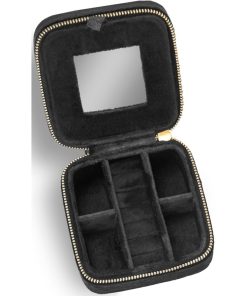 shop Gillian Jones Jewellery Box Velour S - Black 11067 af Gillian Jones - online shopping tilbud rabat hos shoppetur.dk