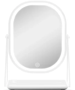 shop Gillian Jones Makeup Table Mirror LED-Light & Tray - White 10212-90 af Gillian Jones - online shopping tilbud rabat hos shoppetur.dk