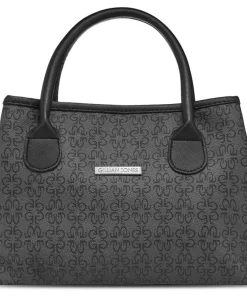 shop Gillian Jones Mary Bag - Dark Grey 10020-01 (Limited Edition) af Gillian Jones - online shopping tilbud rabat hos shoppetur.dk