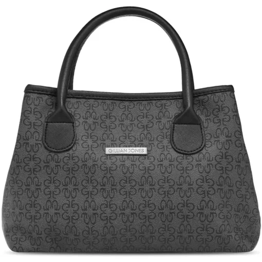 shop Gillian Jones Mary Bag - Dark Grey 10020-01 (Limited Edition) af Gillian Jones - online shopping tilbud rabat hos shoppetur.dk