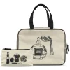 shop Gillian Jones Secret 2 Room Cosmetic Bag - Beige 10485 af Gillian Jones - online shopping tilbud rabat hos shoppetur.dk