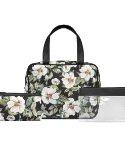 shop Gillian Jones Secrets Set Of 3 Pcs - Flower Print 10113-865 af Gillian Jones - online shopping tilbud rabat hos shoppetur.dk