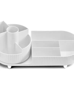 shop Gillian Jones Table Organizer With Rotation - White 12002-90 af Gillian Jones - online shopping tilbud rabat hos shoppetur.dk