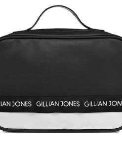 shop Gillian Jones Traincase - Black/White 10007-091 af Gillian Jones - online shopping tilbud rabat hos shoppetur.dk