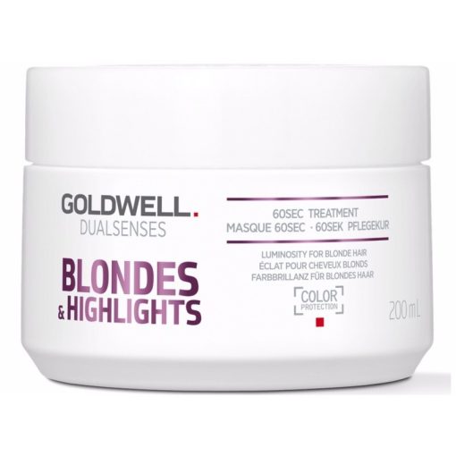 shop Goldwell Dualsenses Blondes & Highlights 60 Sec Treatment 200 ml af Goldwell - online shopping tilbud rabat hos shoppetur.dk