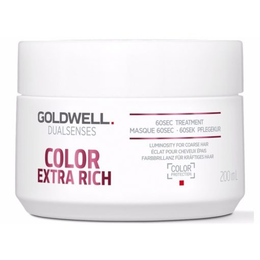 shop Goldwell Dualsenses Color Extra Rich 60 Sec Treatment 200 ml af Goldwell - online shopping tilbud rabat hos shoppetur.dk