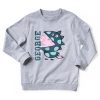shop Gustav Gris sweatshirt - Lys grå af gurli-gris - online shopping tilbud rabat hos shoppetur.dk