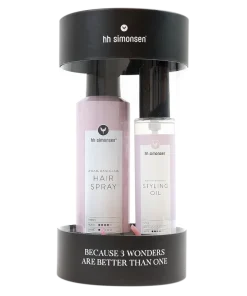 shop HH Simonsen Styling Oil & Hairspray + Hair Claw (Limited Edition) af HH Simonsen - online shopping tilbud rabat hos shoppetur.dk