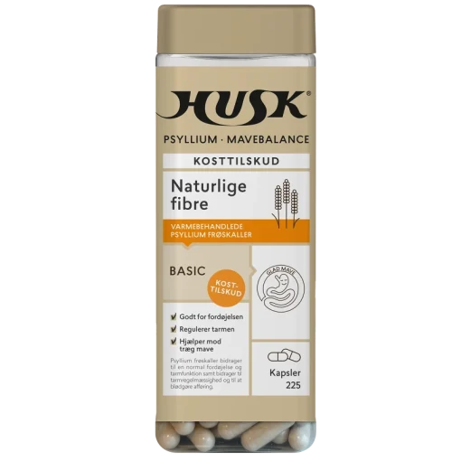 shop HUSK Psyllium Mavebalance Kapsler 225 Pieces af HUSK Psyllium Mavebalance - online shopping tilbud rabat hos shoppetur.dk