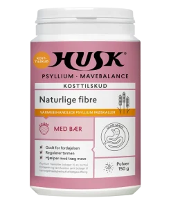 shop HUSK Psyllium Mavebalance Pulver Med Bær 150 gr. af HUSK Psyllium Mavebalance - online shopping tilbud rabat hos shoppetur.dk