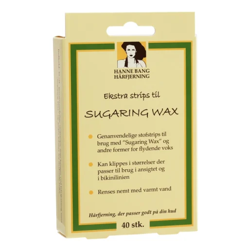 shop Hanne Bang Extra Strips For Sugaring Wax af Hanne Bang - online shopping tilbud rabat hos shoppetur.dk