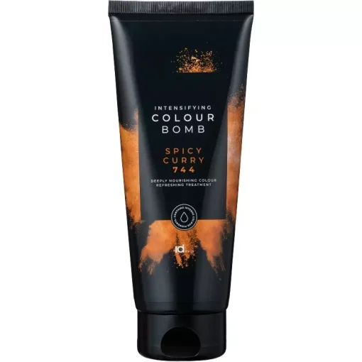 shop IDHair Colour Bomb 200 ml - 744 Spicy Curry af IdHAIR - online shopping tilbud rabat hos shoppetur.dk