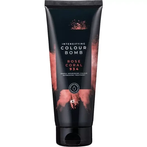 shop IDHair Colour Bomb 200 ml - 934 Rose Coral af IdHAIR - online shopping tilbud rabat hos shoppetur.dk