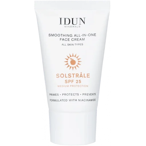 shop IDUN Minerals Smoothing All-in-One Face Cream SPF 25 - 30 ml af IDUN Minerals - online shopping tilbud rabat hos shoppetur.dk