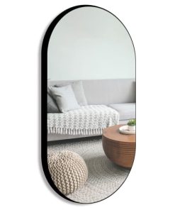 shop Incado Spejl - Oval alu - Sort af incado - online shopping tilbud rabat hos shoppetur.dk