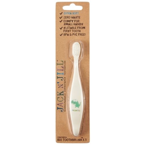 shop Jack N' Jill Bio Toothbrush - Dino af Jack N Jill - online shopping tilbud rabat hos shoppetur.dk