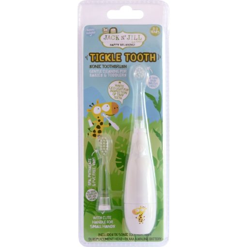 shop Jack N' Jill Tickle Tooth Sonic Toothbrush 0 - 3 Years af Jack N Jill - online shopping tilbud rabat hos shoppetur.dk