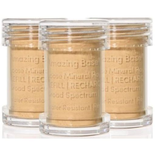 shop Jane Iredale Amazing Base Loose Mineral Powder SPF 20 Refill 3 Pieces 7