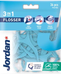 shop Jordan 3-in-1 flosser 36 Pieces af Jordan - online shopping tilbud rabat hos shoppetur.dk