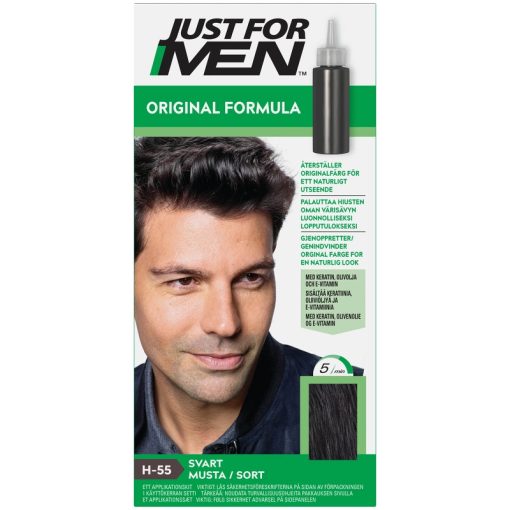 shop Just For Men Hair Colour - Real Black af Just For Men - online shopping tilbud rabat hos shoppetur.dk