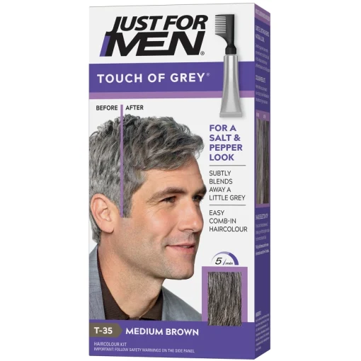 shop Just For Men Touch of Grey - Medium af Just For Men - online shopping tilbud rabat hos shoppetur.dk