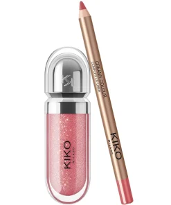 shop KIKO Milano 3D Hydra Lipgloss + Lip Liner Set - Choose Colors af KIKO Milano - online shopping tilbud rabat hos shoppetur.dk