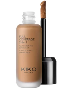 shop KIKO Milano Full Coverage 2-In-1 Foundation & Concealer 25 ml - N120 Neutral af KIKO Milano - online shopping tilbud rabat hos shoppetur.dk