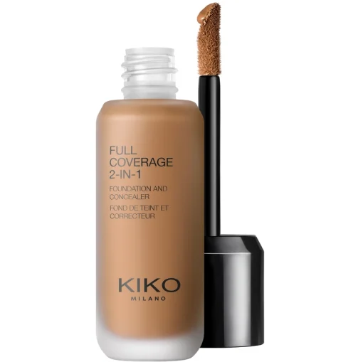 shop KIKO Milano Full Coverage 2-In-1 Foundation & Concealer 25 ml - N120 Neutral af KIKO Milano - online shopping tilbud rabat hos shoppetur.dk