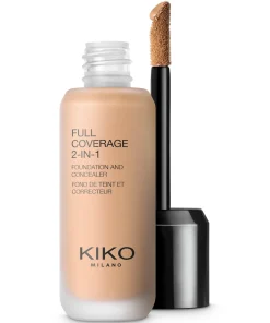 shop KIKO Milano Full Coverage 2-In-1 Foundation & Concealer 25 ml - N65 Neutral af KIKO Milano - online shopping tilbud rabat hos shoppetur.dk