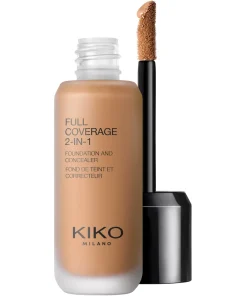 shop KIKO Milano Full Coverage 2-In-1 Foundation & Concealer 25 ml - WB105 Warm Beige af KIKO Milano - online shopping tilbud rabat hos shoppetur.dk