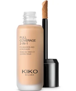 shop KIKO Milano Full Coverage 2-In-1 Foundation & Concealer 25 ml - WR50 Warm Rose af KIKO Milano - online shopping tilbud rabat hos shoppetur.dk