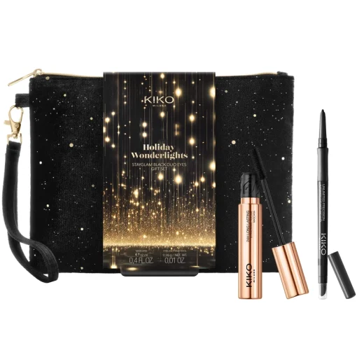 shop KIKO Milano Holiday Wonderlights Stayglam Black Duo Eyes Gift Set af KIKO Milano - online shopping tilbud rabat hos shoppetur.dk