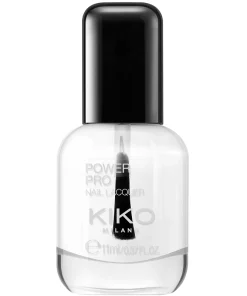 shop KIKO Milano Power Pro Nail Lacquer 11 ml - 01 Transparent af KIKO Milano - online shopping tilbud rabat hos shoppetur.dk