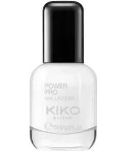 shop KIKO Milano Power Pro Nail Lacquer 11 ml - 03 White Chalk af KIKO Milano - online shopping tilbud rabat hos shoppetur.dk