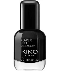 shop KIKO Milano Power Pro Nail Lacquer 11 ml - 30 Black af KIKO Milano - online shopping tilbud rabat hos shoppetur.dk