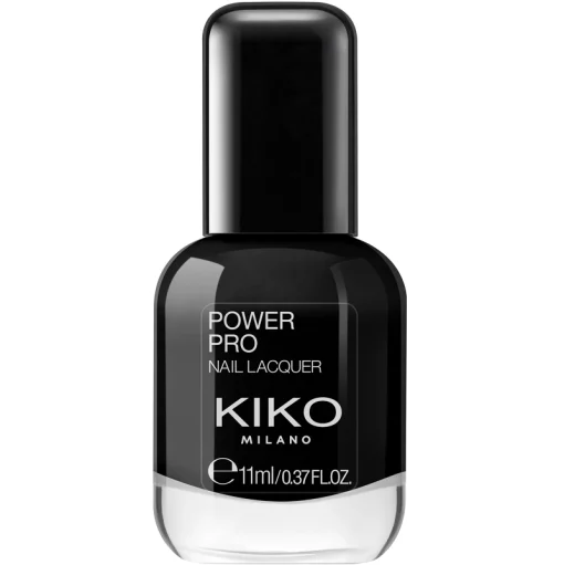 shop KIKO Milano Power Pro Nail Lacquer 11 ml - 30 Black af KIKO Milano - online shopping tilbud rabat hos shoppetur.dk