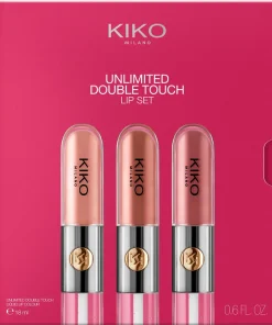 shop KIKO Milano Unlimited Double Touch Lip Set 18 ml - 01 Nude Attitude af KIKO Milano - online shopping tilbud rabat hos shoppetur.dk