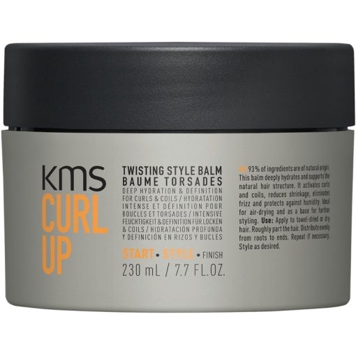 shop KMS CurlUp Twisting Style Balm 230 ml af KMS - online shopping tilbud rabat hos shoppetur.dk