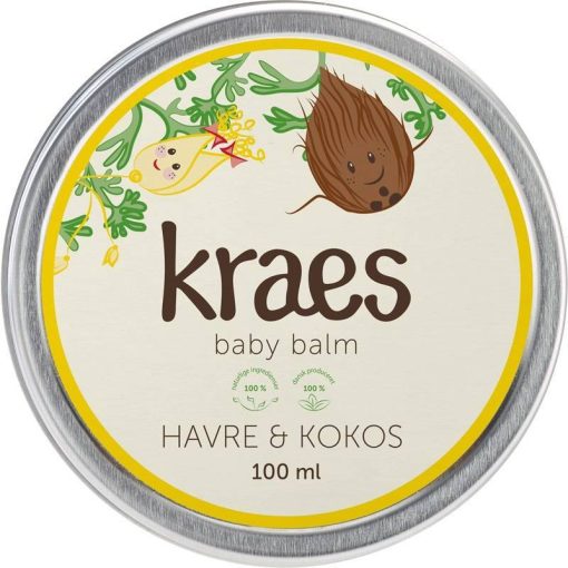 shop KRAES Baby Balm Havre & Kokos 100 ml af KRAES - online shopping tilbud rabat hos shoppetur.dk