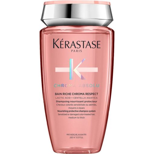 shop Kerastase Chroma Absolu Bain Riche Chroma Respect Shampoo 250 ml af Kerastase - online shopping tilbud rabat hos shoppetur.dk