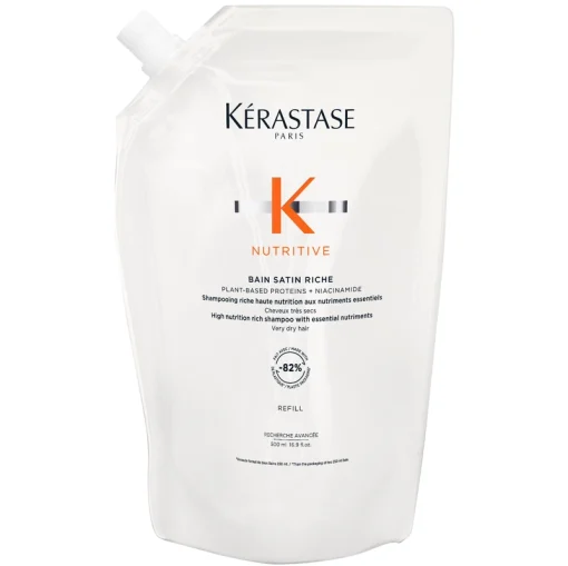 shop Kerastase Nutritive Bain Satin Riche Shampoo Refill 500 ml af Kerastase - online shopping tilbud rabat hos shoppetur.dk