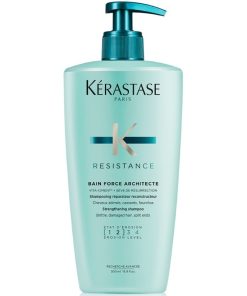 shop Kerastase Resistance Bain Force Architecte Shampoo 500 ml af Kerastase - online shopping tilbud rabat hos shoppetur.dk