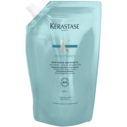 shop Kerastase Resistance Bain Force Architecte Shampoo Refill 500 ml af Kerastase - online shopping tilbud rabat hos shoppetur.dk