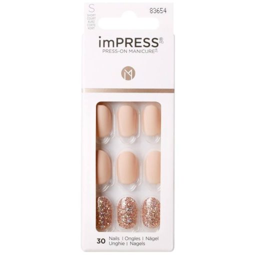 shop Kiss ImPRESS Press-On Nails - Evanesce af Kiss - online shopping tilbud rabat hos shoppetur.dk