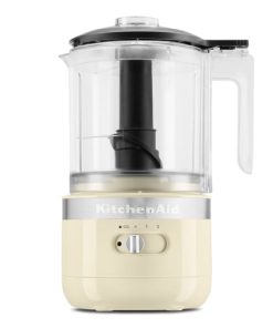 shop KitchenAid foodprocessor - Cordless - Almond Cream af kitchenaid - online shopping tilbud rabat hos shoppetur.dk