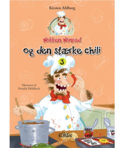 shop Kokken Konrad og den stærke chili - Hardback af  - online shopping tilbud rabat hos shoppetur.dk