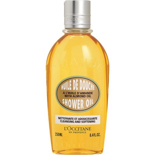 shop L'Occitane Almond Cleansing & Softening Shower Oil 250 ml af LOccitane - online shopping tilbud rabat hos shoppetur.dk